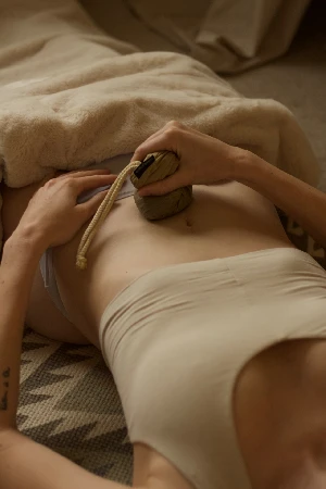 Cotton Pouch - Womb Massage